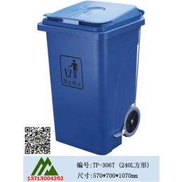 花园小区分类垃圾桶_分类垃圾桶_艾特美(图)缩略图
