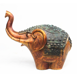 供应纯铜工艺品动物铜雕富贵吉祥大象摆件精密铸造厂家*缩略图