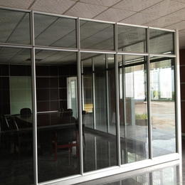 厂家供应办公室玻璃隔断高隔间铝合金隔断墙单玻高隔断墙