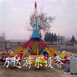 奇妙的广场游乐设备自控飞机 产自郑州万达缩略图