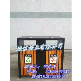 甘肃钢板垃圾桶、不锈钢垃圾桶、诚信桶业规格齐全(多图)