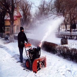 扫雪机厂家价格  小区路面扫雪机  手扶小型扫雪机