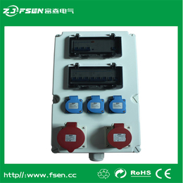富森供应工业插座箱 带预置孔的接线盒ABS塑料接线盒