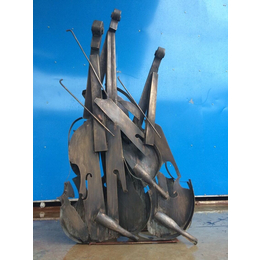 贵州不锈钢雕塑厂家定做不锈钢抽象雕塑小提琴不锈钢雕塑