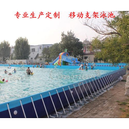 广州户外充气支架泳池、神洲水上乐园咨询、户外充气支架泳池生产
