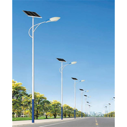 太阳能路灯|朗鸿电气工程|6米太阳能路灯灯杆缩略图