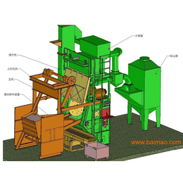 Q3110滚筒式喷丸机 Q326履带式除锈清砂机 抛丸清砂机