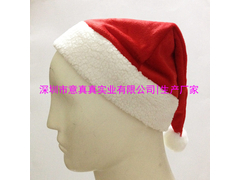 长毛绒-红色摇粒绒圣诞帽 (2).JPG
