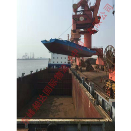 潍坊青州挖沙船出口朝鲜南浦散杂货集装箱国际货运代理缩略图