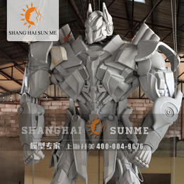 模型*上海升美卡通变形金刚玻璃钢雕塑模型摆件定制厂