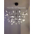 北欧LED萤火虫吊灯后现代创意咖啡厅服装店餐厅树枝叶子装饰缩略图1