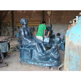宏达雕塑(图)|人物铸铁雕塑|湖北铸铁雕塑