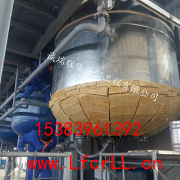 天津铁皮罐体保温*设备管道玻璃棉不锈钢保温工程施工流程