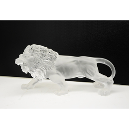 琉璃动物摆件纪念品 琉璃狮子摆件 广州琉璃纪念品