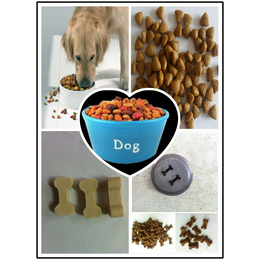 骨头型宠物食品加工设备 颗粒型宠物食品生产线
