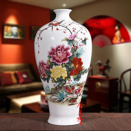 景德镇陶瓷花瓶 手绘花瓶