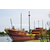  特卖出售品牌木船制造厂 陆地观赏木船 台州景观船定制 缩略图2