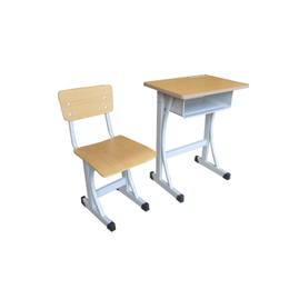厂家供应 升降式课桌椅 可调节高度课桌凳