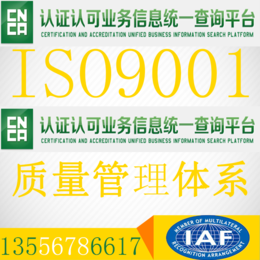 ISO9001质量管理体系认证2015