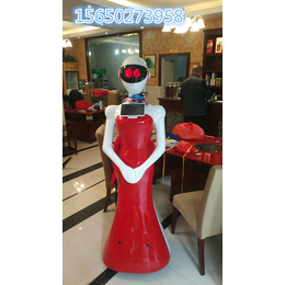 潍坊威朗餐厅送餐端菜迎宾机器人智能讲解接待机器人