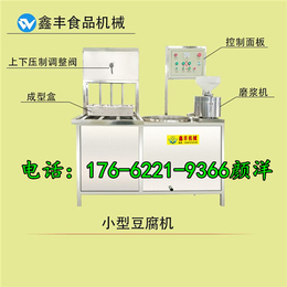 河北邢台市小型豆腐机 全自动豆腐机多少钱 高产量豆腐机设备