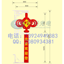 户外中国结灯具发光中国结灯防水效果