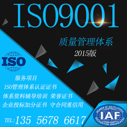 ISO9001质量管理体系认证..