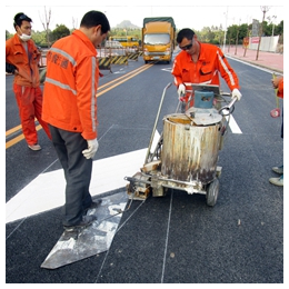 鹰潭热熔型标线涂料马路划线漆原材料-*