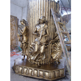原厂定制西欧东方植物人像复古艺术铸铜雕塑各种材质各种风格