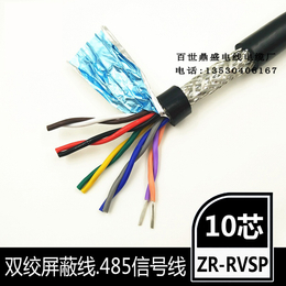 深圳厂家* 纯铜*RVSP10芯双绞屏蔽线 编织网加密缩略图