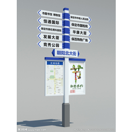 潍坊广告传媒灯箱园林宣传栏指示牌导向牌设计生产价格实惠 
