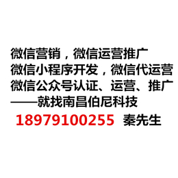 南昌微信小程序定制开发  微信代运营方案