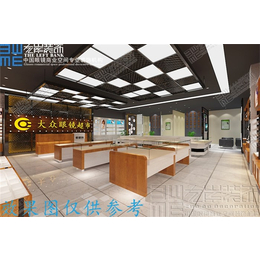 眼镜店装修展柜图片_兰州眼镜店装修_【左岸装饰】(查看)