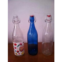 山东瑞升玻璃(图)、喷涂玻璃酒瓶、赤壁市玻璃酒瓶