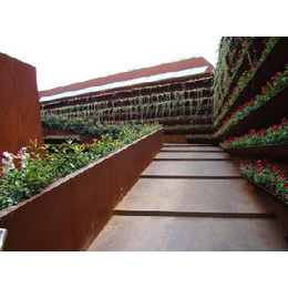 重庆耐候钢板批发价格景观幕墙装饰用锈红色耐候钢板雕刻