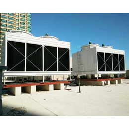 方形横流冷却塔供应商|凯克空调(在线咨询)|方形横流冷却塔