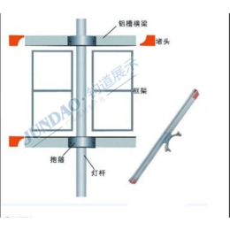 铝合金道旗支架缩略图