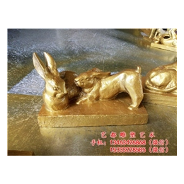 动物铜雕(图),十二生肖  铸铜猪摆件,十二生肖