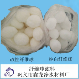 纯白纤维球价格|临汾纯白纤维球|鑫龙净水(查看)