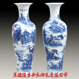 景德镇大花瓶生产厂家 室外装饰摆件陶瓷大花瓶