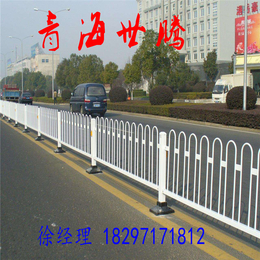 青海果洛市政广告护栏  道路中心隔离护栏世腾现货价格