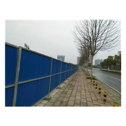 汉南围挡护栏|利强康宇|新型金属彩钢围挡护栏价格