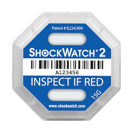 15g蓝色shockwatch防震防倾斜标签