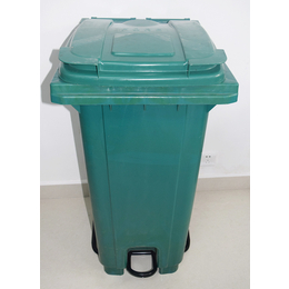 苏州滏瑞厂家*120L脚踩加厚塑料环卫垃圾桶缩略图