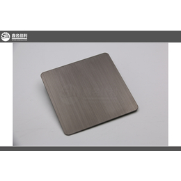名佳利彩色不锈钢黑钛拉丝板供应商 不锈钢拉丝板生产加工厂