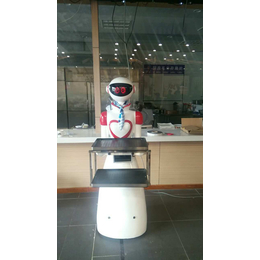威朗餐厅机器人送餐传菜迎宾机器人厂家*
