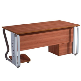 实木办公桌 简约|蓝图家具|实木办公桌