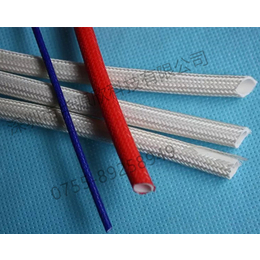 华源欣SRS-70硅橡胶玻璃纤维套管内胶外纤维硅胶编织管缩略图