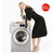TCL8.5公斤容量滚筒投币洗衣机自动投放洗衣液全国联保缩略图4