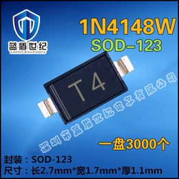 1N4148W T4 SOD123 1206 二****管 